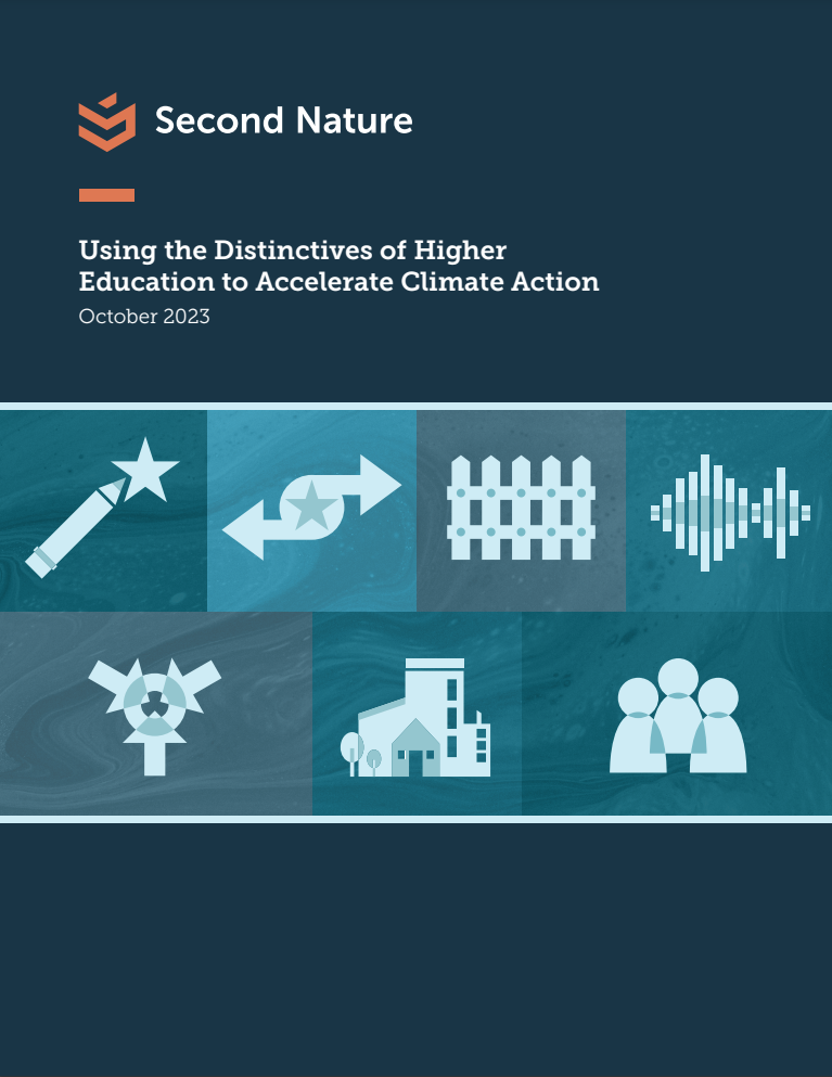 Thumbnail image of the cover for Distinctives of Higher Education white paper